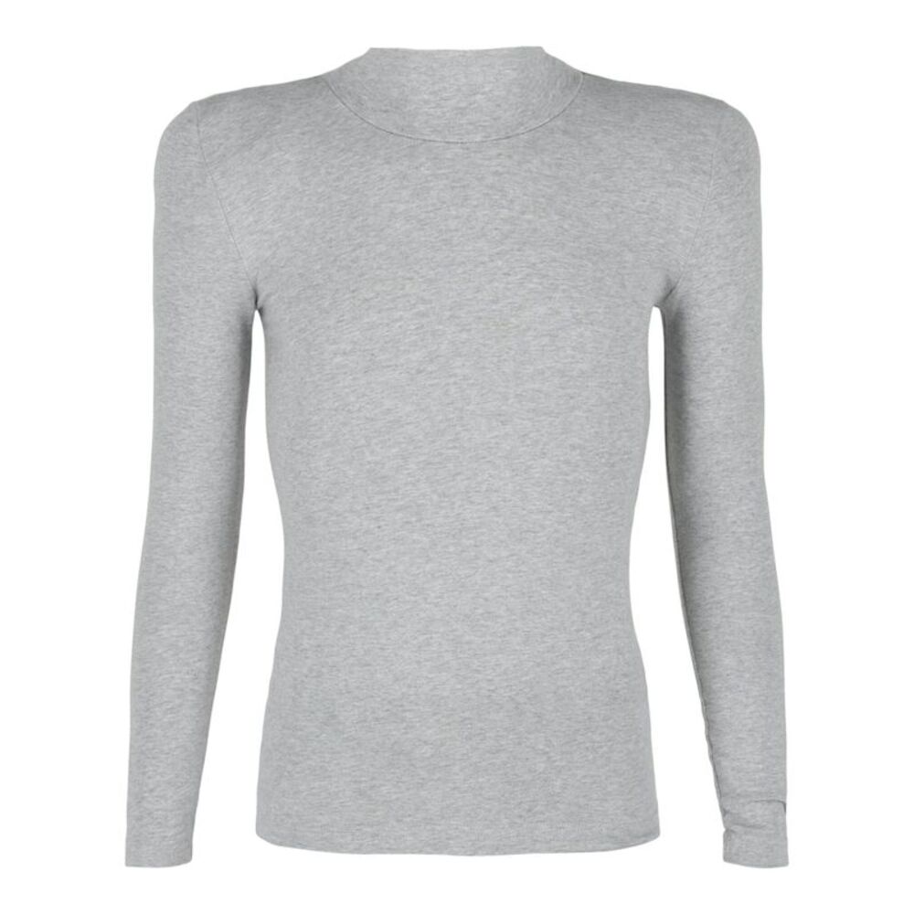Balenciaga Slub Knit Top Grey Mens